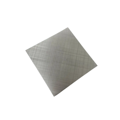 Decorative Cross Hairline Stainless Steel Sheet