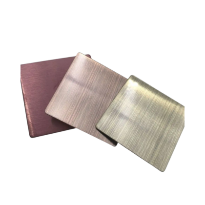 Decoration Cross Hairline Stainless Steel Sheet