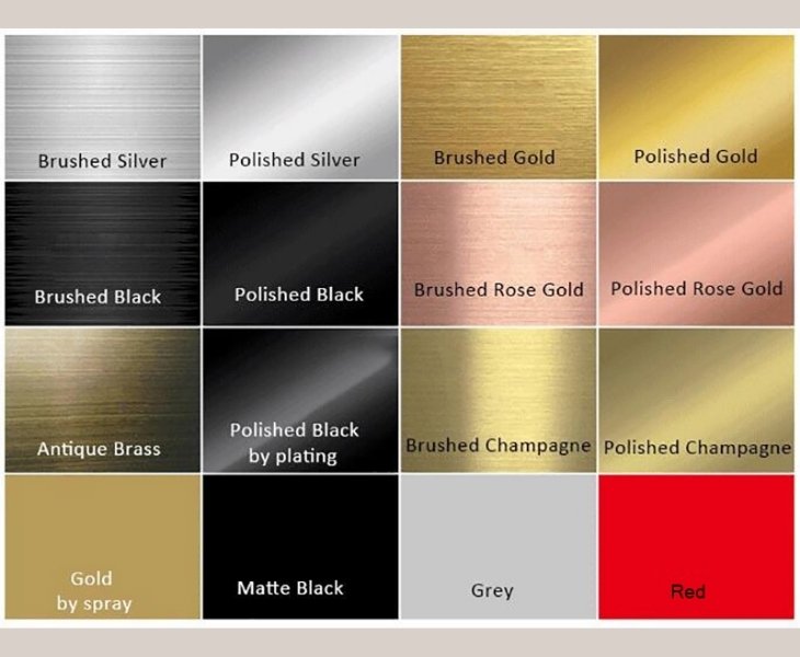 Advance Surface Treatment Offers Multiple Colors