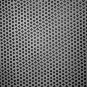 Black titanium stainless steel perforated sheet