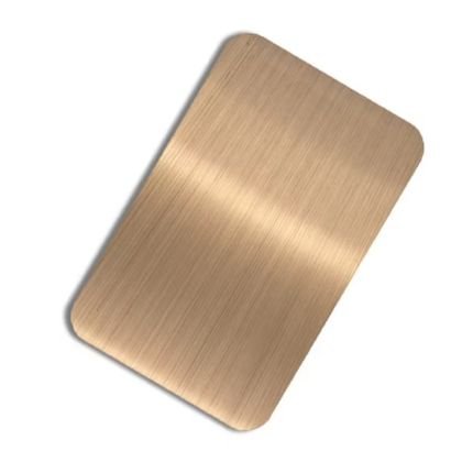 Brass color Stainless Steel Sheet