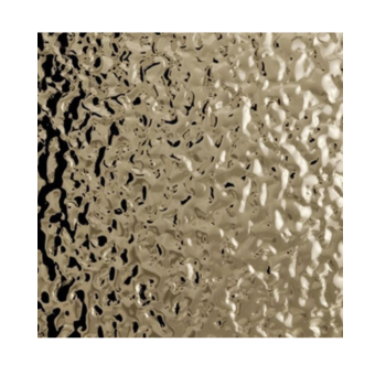 Bronze Wave-texture Stainless Steel