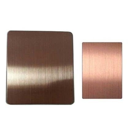Bronze color Stainless Steel Sheet