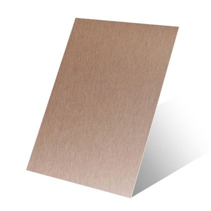 Brown Stainless Steel Sheet