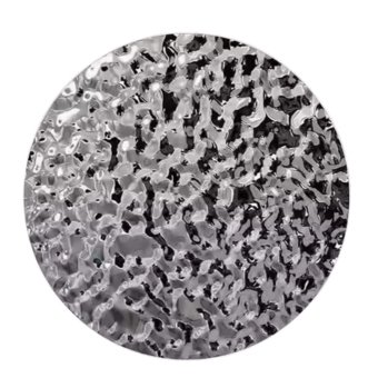 Ceiling With Gold Mirror Decoration Water Ripple