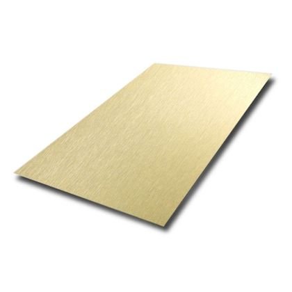 Champagne Stainless Steel Sheet