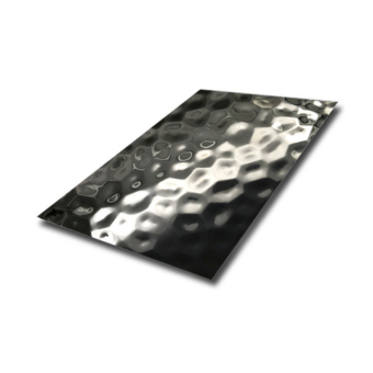 Chrome Black Stainless Steel Water Wave Sheets