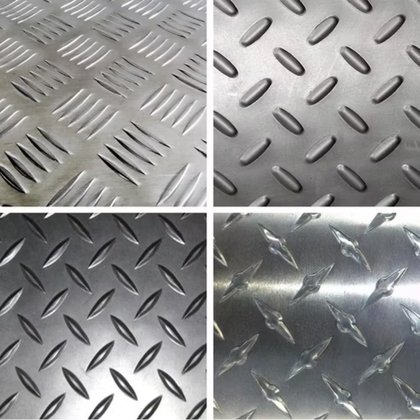 Cold Rolled Embossed Anti Slip Decorative Stainless Steel Sheets