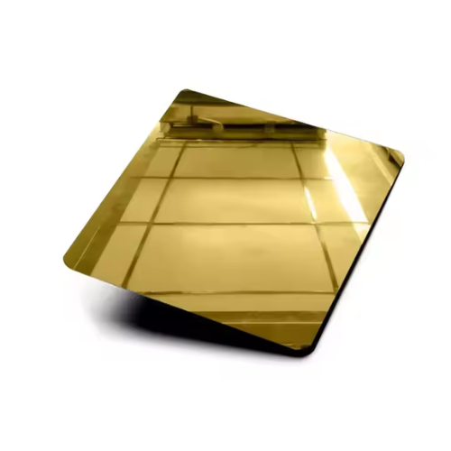 Cold Rolled Gold Stainless Steel Sheet