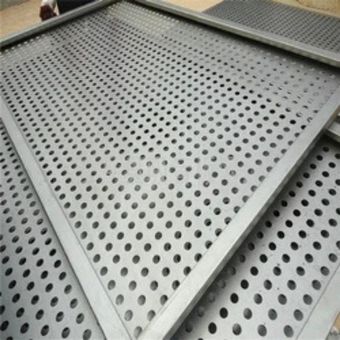 Cold-rolled stainless steel perforated sheet