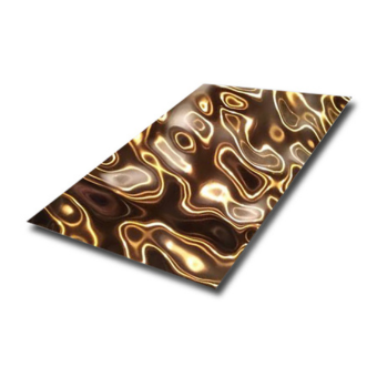 Copper Wave-texture Stainless Steel