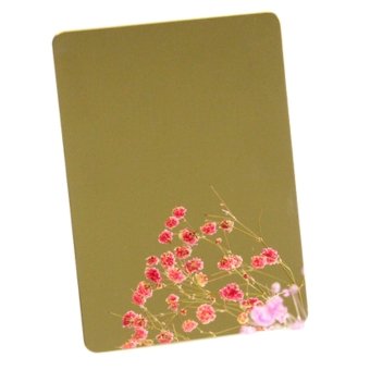Decorative Stainless Steel Sheet Wall Panel Coating 8k Mirror