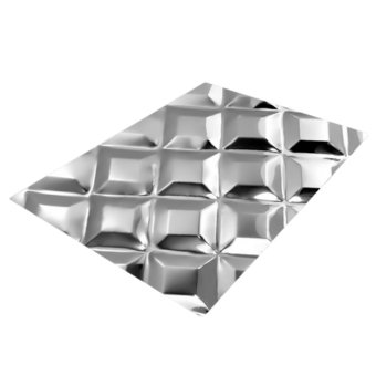 Diamond Embossed Pattern Stainless Steel Sheet