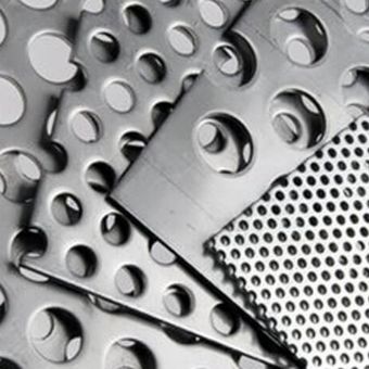 Duplex stainless steel perforated sheet