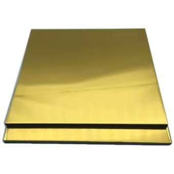 Gold Mirror Stainless Steel Sheet for Ceiling Wall Panel