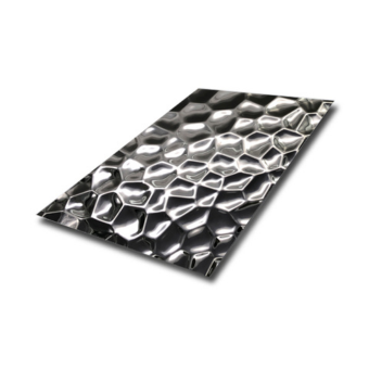 Honeycomb Pattern Black Stainless Steel Sheet