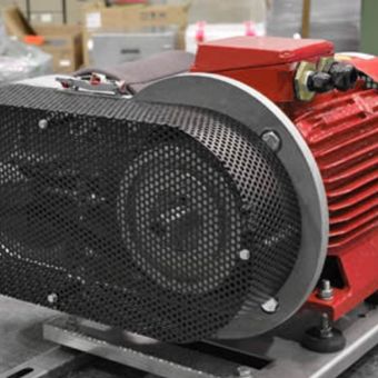 Industrial equipment shield perforated plate (1)