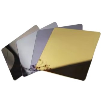 Metal Plate Color Coating Gold Rose Gold Plate Steel