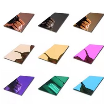 PVD Color Mirror Stainless Steel Decorative Sheet