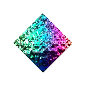 Rainbow Color Water Ripple Mirror Stainless Steel Sheet