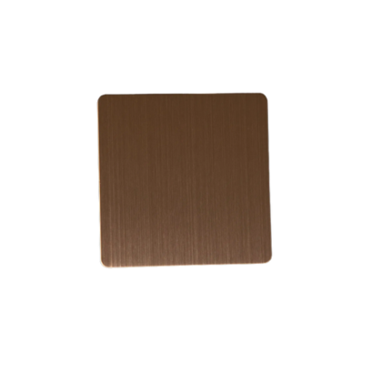 Rose Gold Matt Finish Stainless Steel