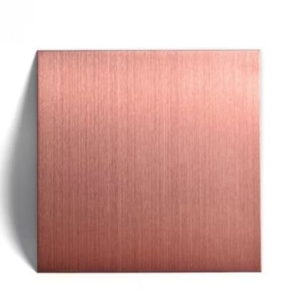 Rose gold Stainless Steel Sheet
