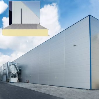 Sandwich Exterior Stainless Steel Wall Cladding Panel
