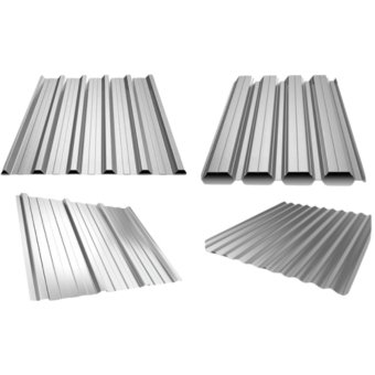 Stainless Titanium Coated Corrugated Steel Siding
