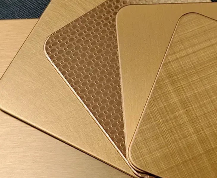Rose Gold Stainless Steel Sheet