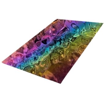 Texture Diamond Rainbow Color Stainless Steel Sheet