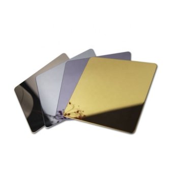 PVD Color Mirror Polished Stainless Steel Sheet