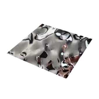Mirror Water Ripple Stainless Steel Sheet