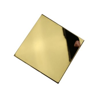Gold Mirror Finish Stainless Steel Sheet