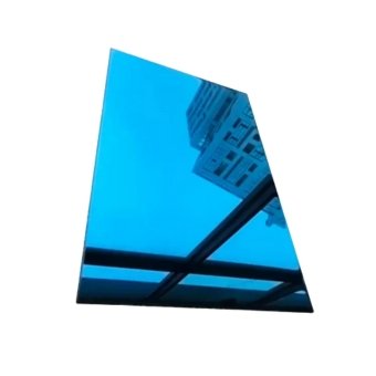 Blue Mirror Stainless Steel Decorative Sheet