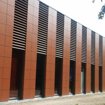 Weathering-Resistant Exterior Stainless Steel Wall Cladding Panel