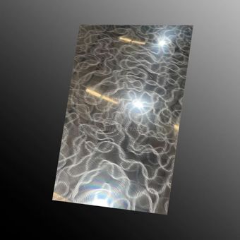304 Stainless Steel Sheet Random Swirl Finish
