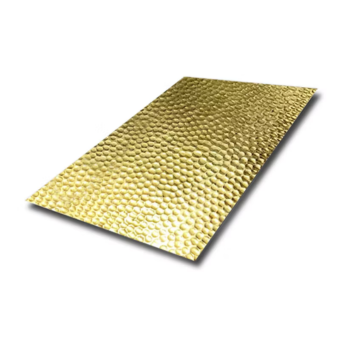 304 or 316 Fine Hammered Stainless Steel Sheet