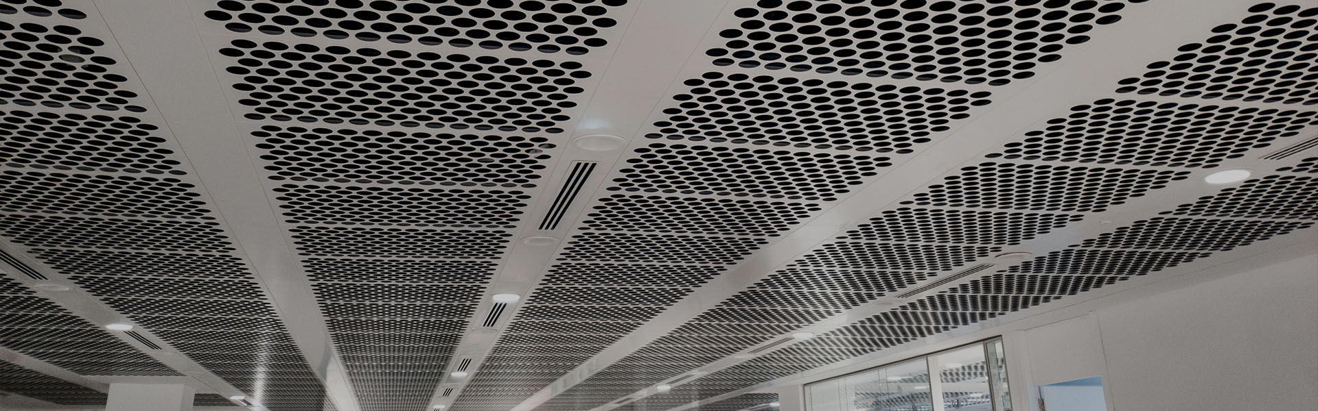 Perforated Steel Ceiling