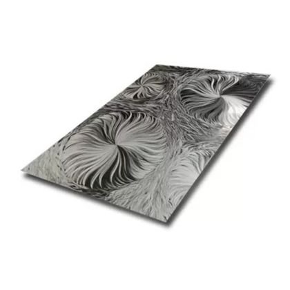 Black Swirl Finish Stainless Steel