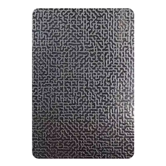 Decorative Stainless Steel Sheet 304/316 Grade BA Surface Finish 6WL