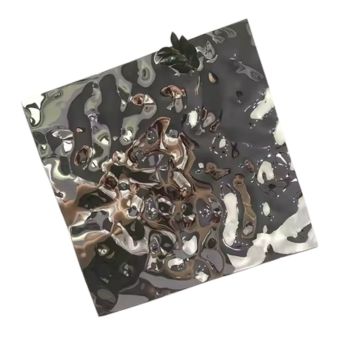 Embossed Stainless Steel Water Ripple Metal Ceiling Sheet