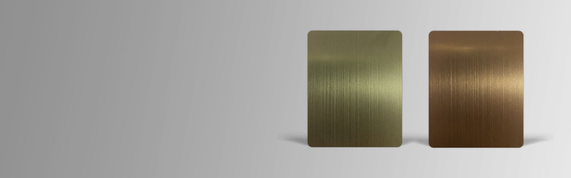 Gold Brushed Hairline Stainless Steel Sheet