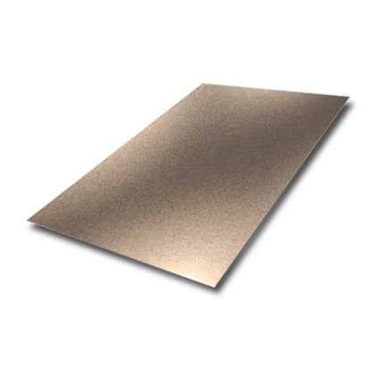 Gold Rose Sand Blasting Stainless Steel