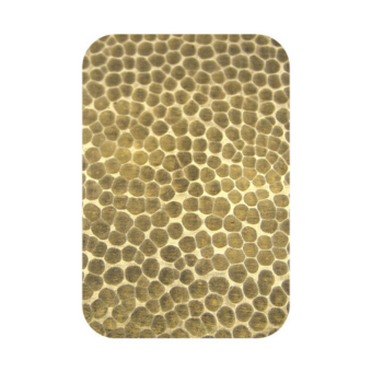 Hand Honeycomb Hammered Stainless Steel Sheet
