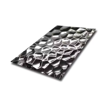 Mirror Hammered Stamped Stainless Steel Sheet
