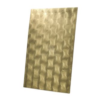 Overlay Engine Turn Patterned Stainless Steel Sheets