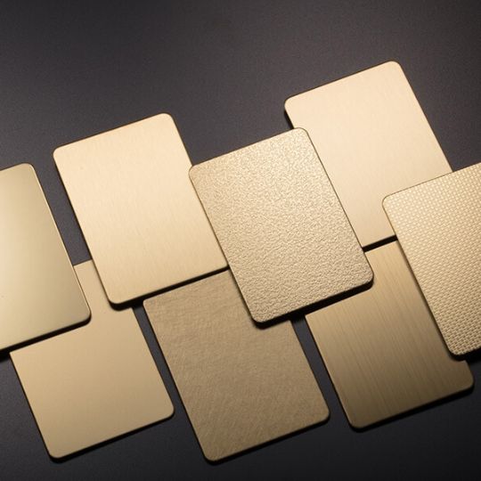 PVD Coated Stainless Steel Sheets