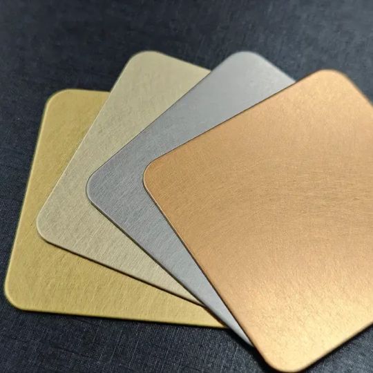 PVD Coated Stainless Steel Sheets
