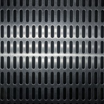 Slotted Hole Perforated Stainless Steel Mesh Panel