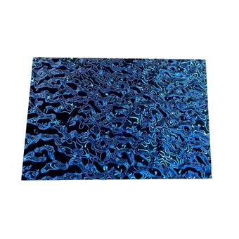 Pvd Color Blue Mirror Water Ripple Stainless Steel